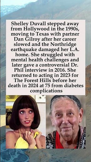 Shelley Duvall's Final Years: Why She Left Hollywood #ShelleyDuvall #TheShining #Hollywood