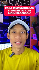 Cara Memunculkan Fitur Meta AI di Akun Facebook Kita! #tutorial #tipsdantrik #reelsfb | Bambang Tutorial