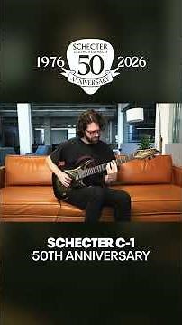 The Schecter C-1 50th Anniversary Electric Guitar