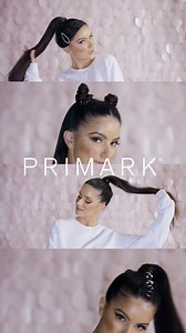 63K views · 361 reactions | High ponytails and space buns are everywhere right now, and we are not ones to miss out!  What look are you loving for summer? Check out youtube.com/Primark for more! | Primark | Facebook