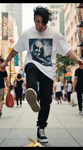 Banana Peel Revenge 🍌😂 | Instant Karma Funny Short