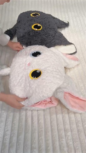 🤩Super cute🤡 plush pillow and blanket combo - ✨convenient and easy to use #pillow and blanket #cube