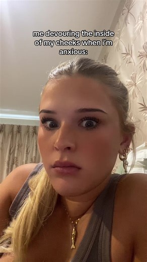 Coping with Anxiety Through Cheek-Biting Habits