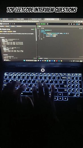 Rotated Array Problem. #RotatedArray #LeetCode #BinarySearch #DSA #CodingInterview