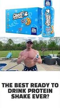 The Best Ready to Drink Protein Shake Ever?! GHOST Protein Drink Review