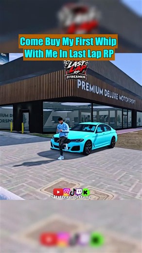 Come Buy My First Whip With Me In Last Lap RP