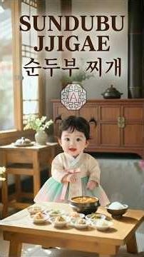 [AI Baby Chef] Korean Cooking – SunDuBu JjiGae (순두부 찌개) | Ari’s Kitchen