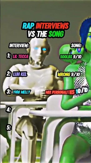 Rap INTERVIEWS 🆚 The SONG 🗣🎶 |#rapper#hiphop#fyp #rapsong#lyrics#ranking#hype#foryoupage