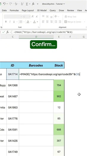 👉 how to create barcodes in excel using URLs
