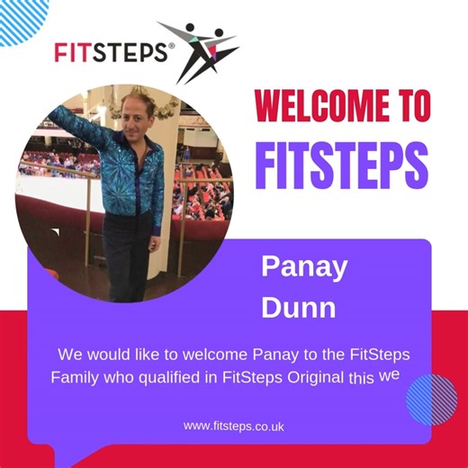 New instructor alert! 🚨 Congratulations to Panay who qualified in FitSteps Original with a BRONZE standard 🤩 He will be teaching his classes in West London next year! Welcome to the FitSteps family! ❤️ If you want to follow in his footsteps head to www.fitsteps.co.uk 👟 #FitSteps #NewInstructor #FitStepsFamily #Dance #Qualified | FitSteps