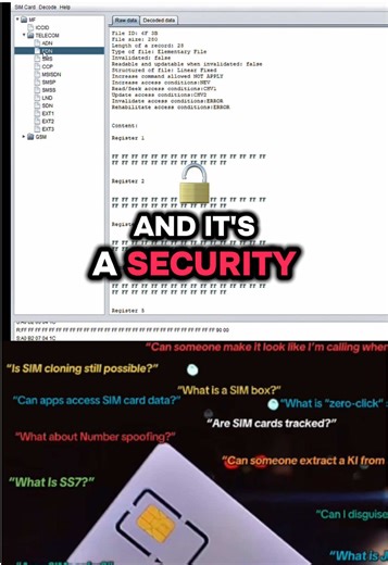 Understanding Hidden Data in SIM Cards