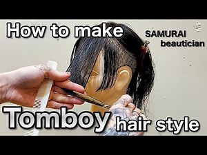 Creating Cool Tomboy Hair/Levi-Inspired Haircut Tutorial from Attack on Titan