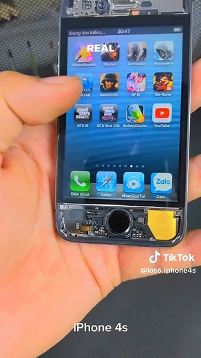 iPhone 4s trên TikTok