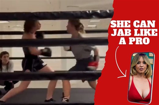Sydney Sweeney reveals how training to play boxer Christy Martin improved her chest and butt