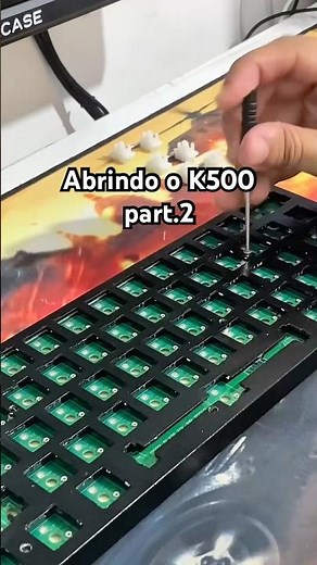 Tutorial on how to open the MACHENIKE K500 keyboard! STEP BY STEP #setup #setupbr #tutorial