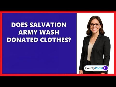 Does Salvation Army Wash Donated Clothes?