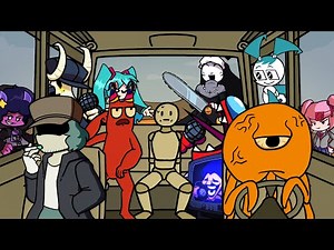 FNF Road Trip - But Every Turn A Different Character Sings It! | Garten Of Banban Road Trip