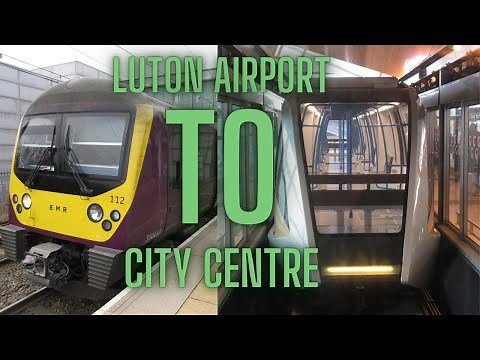 London Luton Airport to London City Centre by train