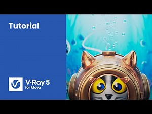 V-Ray for Maya tutorial — How to create an underwater environment