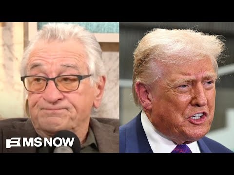 De Niro gets EMOTIONAL on Trump’s division and REMOVING him from office when he “won’t leave”
