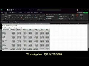 Excel 2021 In Practice -Ch 1 Independent Project 1-4|SIMnet Assignment| Excel 2021 In Practice 1-4