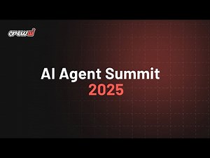 CrewAI AI Agent Summit 2025