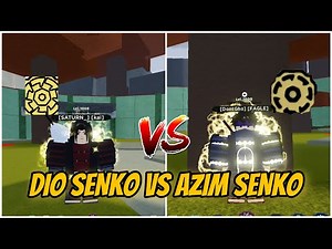 [CODE] DIO SENKO VS AZIM SENKO! Which Is Better? | Roblox Shindo Life|