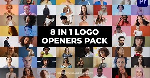 Multi Screen Mosaic Logo Openers