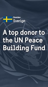 Sweden is a leading contributor to UN-led peace efforts, working to prevent conflicts before they escalate and support post-war recovery. 🔹 Sweden is a key actor in the UN Peacebuilding Commission, partnering closely with Liberia in its post-war reconstruction for over two decades.. 🔹 Sweden supports UNDP’s governance, peacebuilding, and crisis response programs, ensuring stronger institutions and conflict prevention worldwide. 🔹 Sweden funds demining efforts in Ukraine through UNDP, enabling