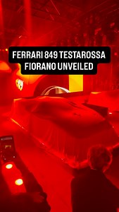 145K views · 17K reactions | Here is the Ferrari 849 Testarossa Fiorano in the flesh! - 4.0-liter twin-turbo V-8 - 1,036 hp - 2.25 sec. 0-60 - 8-speed DCT - AWD - 60 lbs lighter than standard 849 Testarossa What do we think? ————————— #ferrari #testarossa #supercars | Motor1.com | Facebook