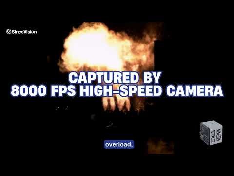 8000 FPS Explosion: Relay Overload Ignition Captured in Ultra Slow Motion | High-Speed Camera