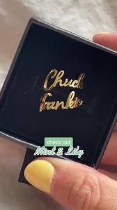 96K views · 166 reactions |  The PERFECT Gift   殺This sweet ring is handcrafted to order with any names or inspirational words you choose. | MINT & LILY | Facebook