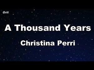 A thousand years karaoke