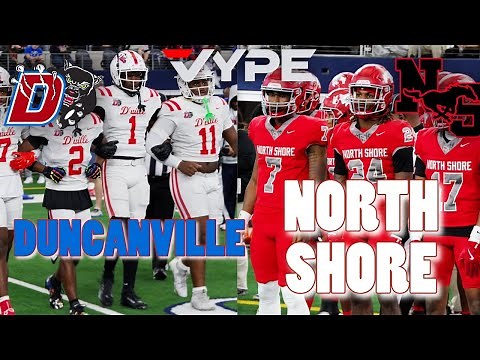TXHSFB UIL 6A DI State Championship Highlights | North Shore Mustangs vs Duncanville Panthers