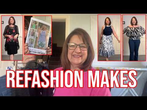 💃 Refashion makes - don't throw away clothes... reinvent them! 👗