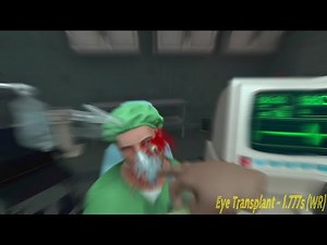 Surgeon Simulator: ER Speedrunning - Records | (Bob) Eye Transplant in 3.339s (Current WR)