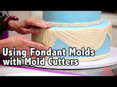How to use Fondant Molds & Mold Cutters to easily decorate your cake | Cake Tutorials