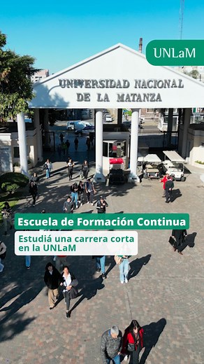 UNLaM on Instagram: "🏛️ ¿Conocés la Escuela de Formación Continua? Las carreras de @efc.unlam están destinadas a complementar la formación académica y continuar el trayecto para alcanzar un título de grado. 📍Sedes San Justo y CABA 📝 Inscripción abierta ¡Te esperamos! Para más información: ☎️ 4480-8900, internos 8975, 8847, 8737 y 8709 (Sede San Justo) ✉️ efcoficial@unlam.edu.ar ☎️ 4480-8900, interno 5825 (Sede CABA) ✉️ efcoficialcaba@unlam.edu.ar #UNLaM #universidad #FormaciónContinua #carrer