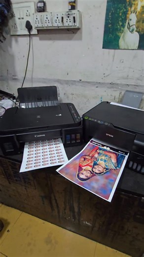 1.2K views · 34 reactions | Epson L3250 VS Canon G3010 Photo best Quality Check Mobile Wi-Fi Printer #EpsonCompareCanon | Sunny Nirmal | Facebook