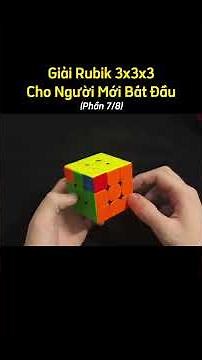 Rubik's Cube 3x3x3 Solving Series for Beginners (P7) | Hai Muoi Rubik