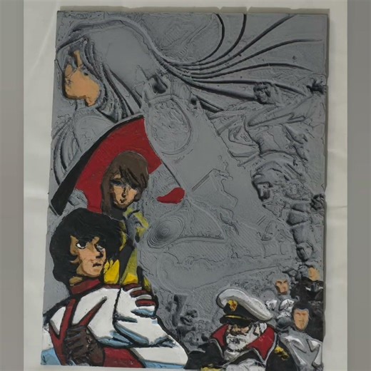 paint progress on the starblazers 3199 cosmo python build