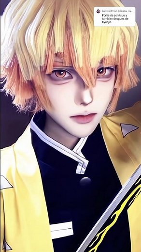 zenitsu cosplay #zenitsu