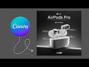 Day 28 - Canva Design Challenge | Create an Advertising Poster with Canva | Product Poster