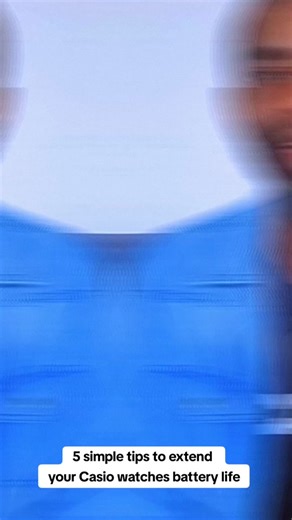 5 Tips to Extend Your Casio Watch Battery Life