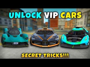 Unlock "FASTEST VIP CARS" in Extreme Car Driving! 🤯