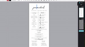 Infographic Wedding Program Template, Elegant Wedding Schedule With Icons, Order of Events, Fun Ceremony Program Itinerary / Timeline #adira - Etsy