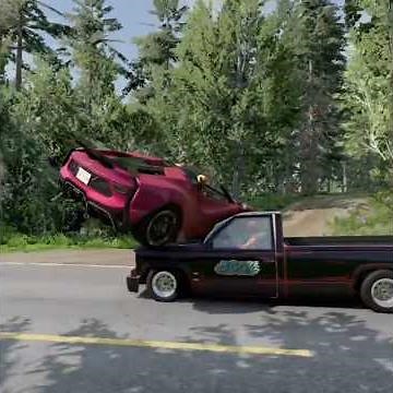 Civetta Scintilla *Vanilla Edition* – Reckless Driving Crash | Slow-Mo BeamNG Physics
