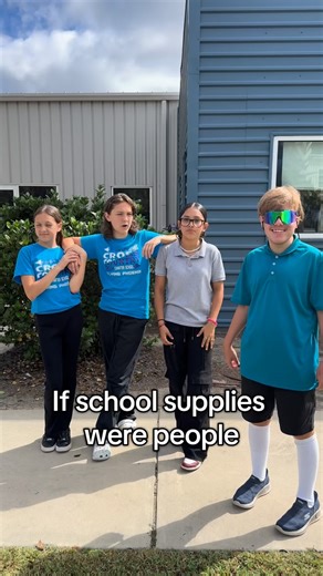36 reactions · 3 comments | If school supplies were people. 藍 #schoollife #student #funnytiktok #schoolsupplies #teachersoftiktok | Polaris Tech Charter School | Facebook