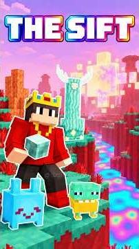 Sift Dimension in Minecraft Bedrock?! 🤯 I Opened the Portal!