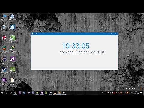 Show Time and Date in Real Time + Format Types C #, VB, WinForm